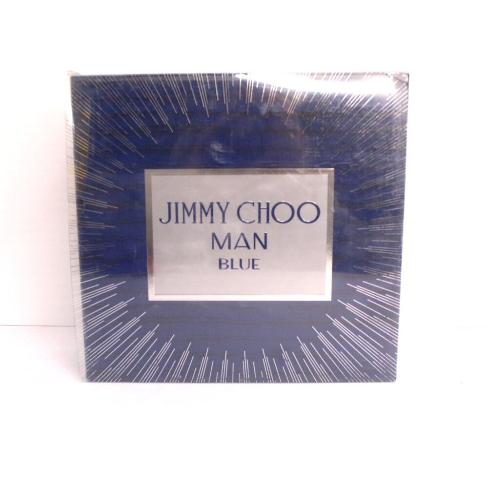 Jimmy Choo Man Blue Interparfum 4 Piece Set Spray x 2, After Shave, Gel Unopened